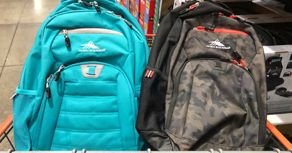 High Sierra Backpack Possibly Only 9.97 at Costco (Regularly 20