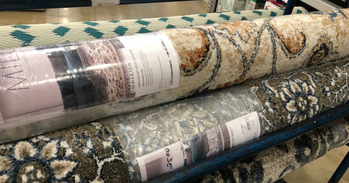 Large Area Rugs Possibly Only 25 at Lowe's