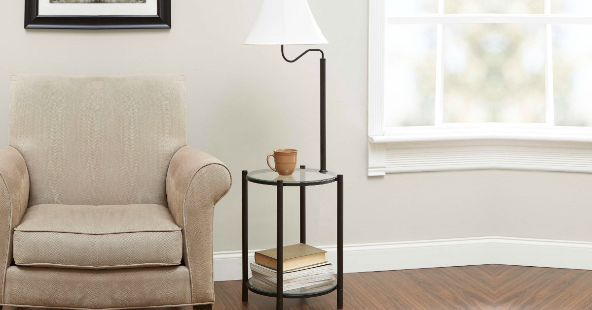 Mainstays End Table and Lamp Combo Just 24.92 at (Regularly 40)