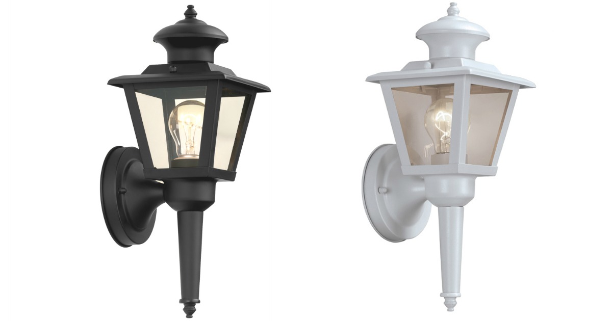 Portfolio Outdoor Wall Light Only 7.49 at Lowe's (Regularly 15)
