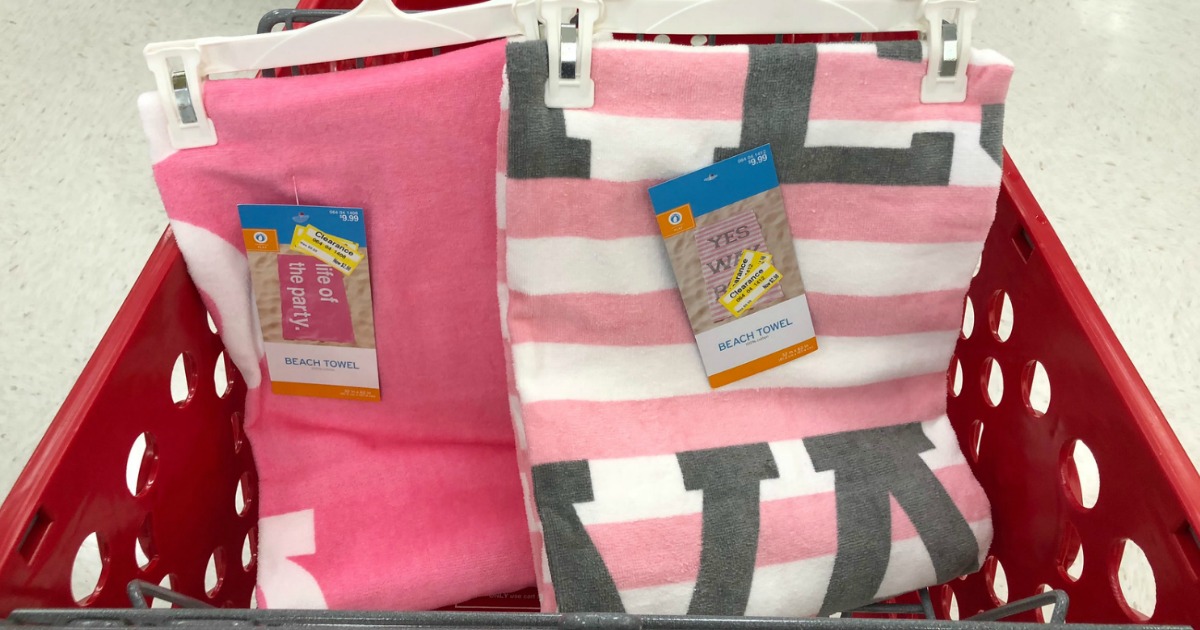 Large Beach Towels Possibly Only 2.98 at Target (Regularly 10)