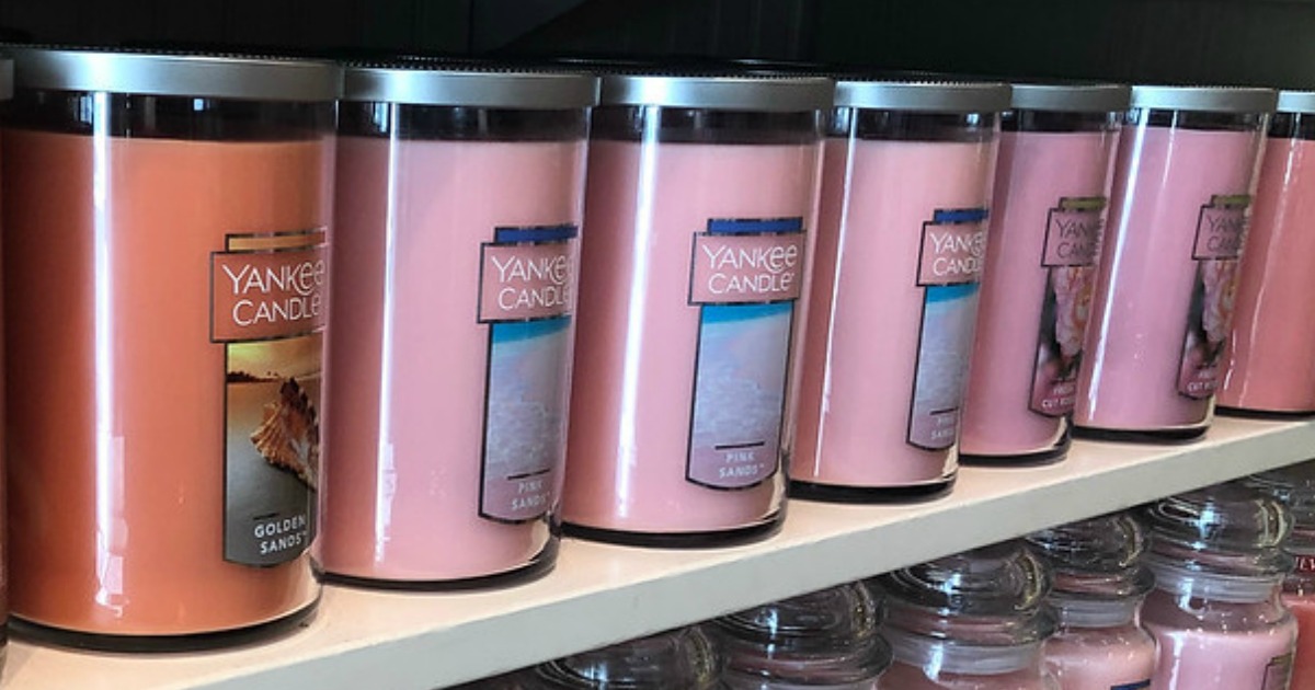 Yankee Candle Medium Pillar Candle Only 9.80 at Macy's (Regularly 24)