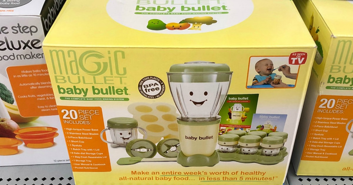 Magic Bullet Baby Bullet Only 39.99 Shipped (Regularly 60)