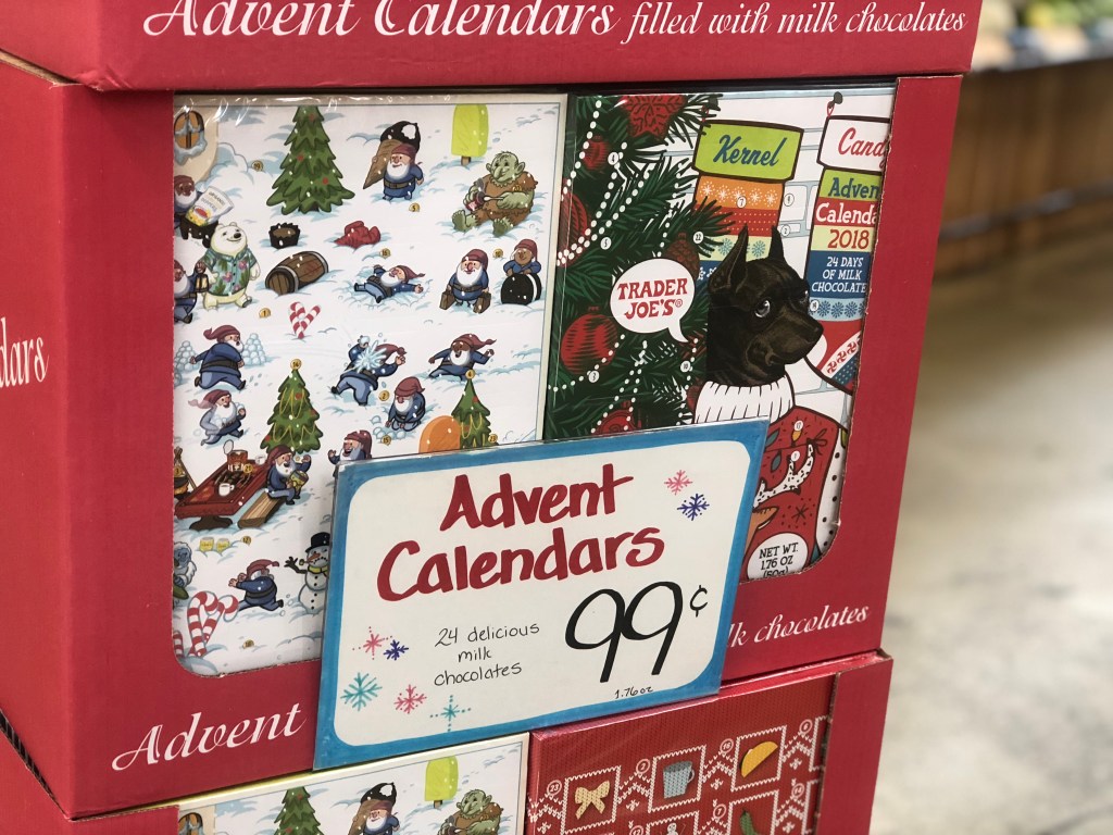 Trader Joe's Chocolate Advent Calendars Only 99¢