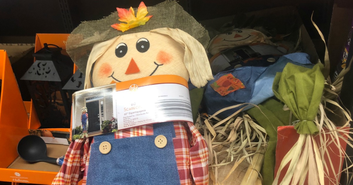 ALDI Halloween Finds Scarecrows, Lanterns, Pumpkins & More