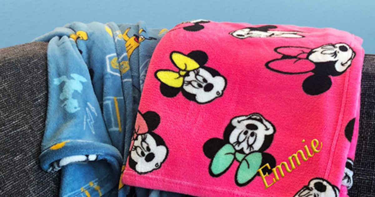 Personalized Disney Fleece Throws Only 12 (Regularly 26)