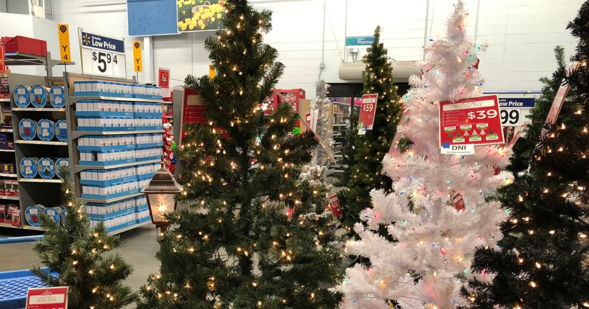 6.5 Foot Pre Lit Christmas Tree Amazon Is Having A Huge Sale On