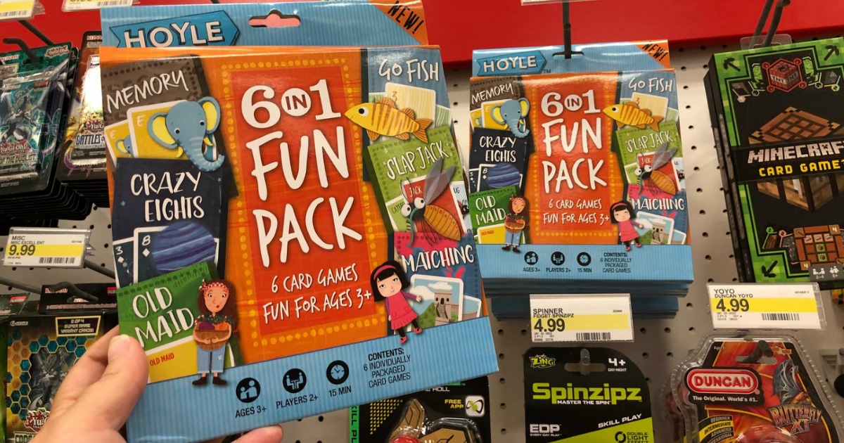 Rare 2/1 Hoyle Kids Game Coupon = Card Games Fun Pack Only 3.79 at