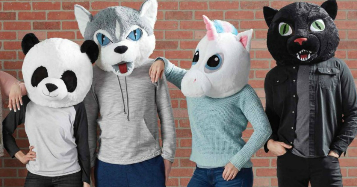 Oversized Character Halloween Masks Only 15 (Regularly 25) at