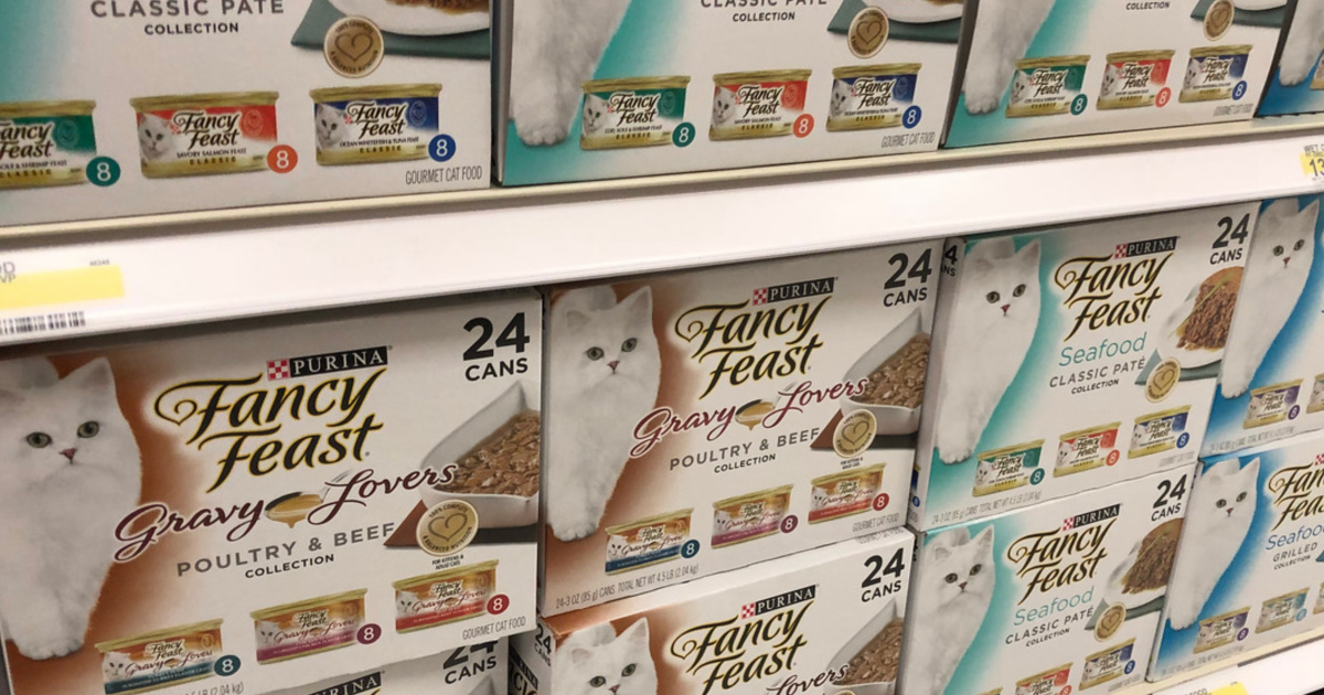 Purina Fancy Feast Wet Cat Food 24Count Box Only 9.97 Shipped at