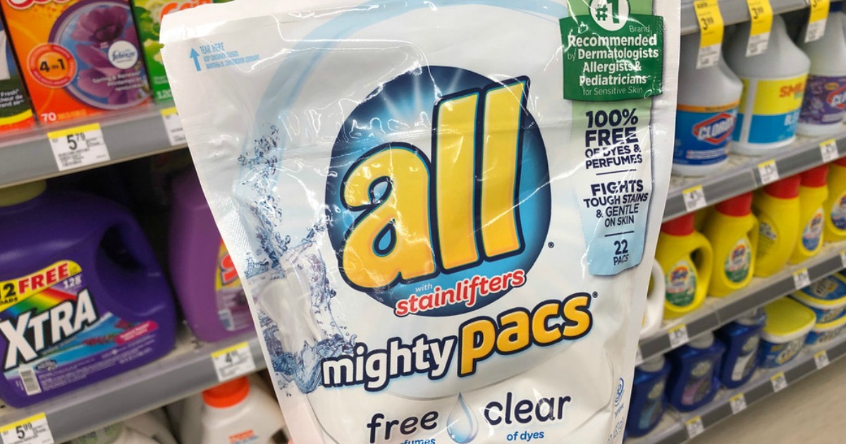New All & Snuggle Laundry Coupons = Mighty Pacs Just 2 at Walgreens & CVS