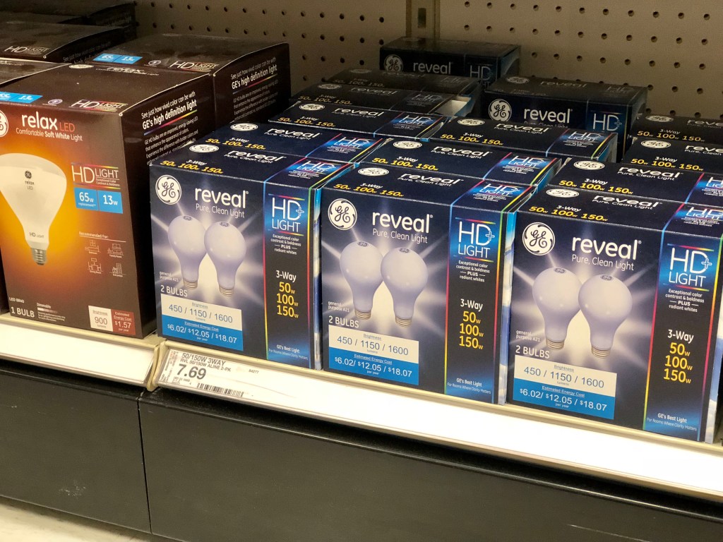 50 Off GE Reveal Light Bulbs at Target (InStore & Online)