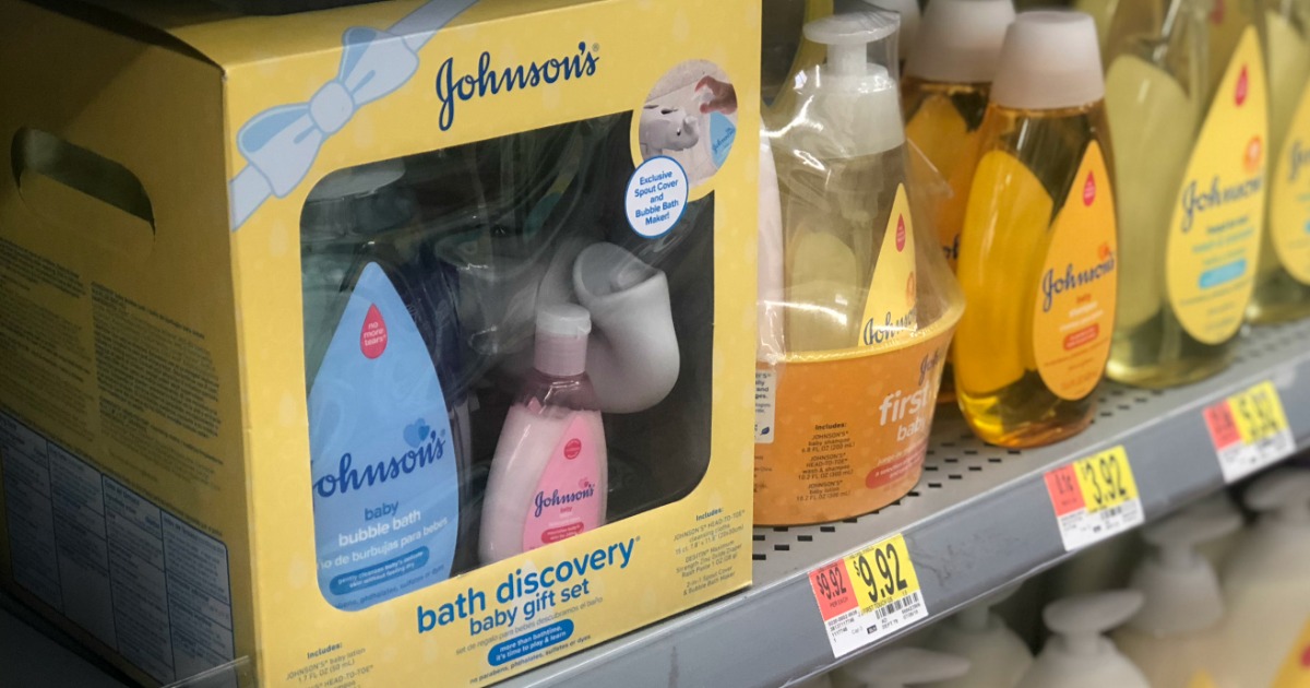 High Value 3/1 Johnson's Bath Discovery Baby Gift Set Coupon
