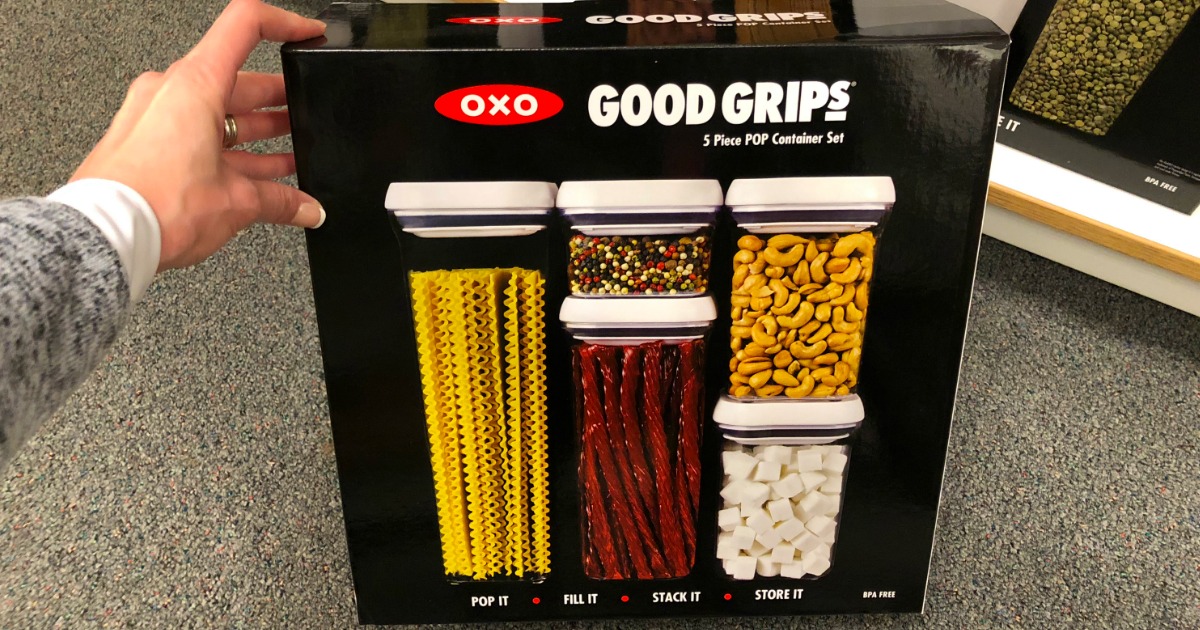 OXO Good Grips 5Piece POP Storage Container Set as Low as 25.19