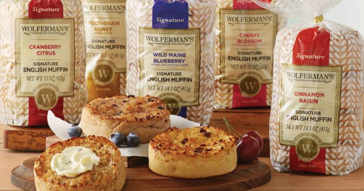 Wolferman's Signature English Muffins 5Pack Only 14.99 Shipped (Regularly 27) Hip2Save