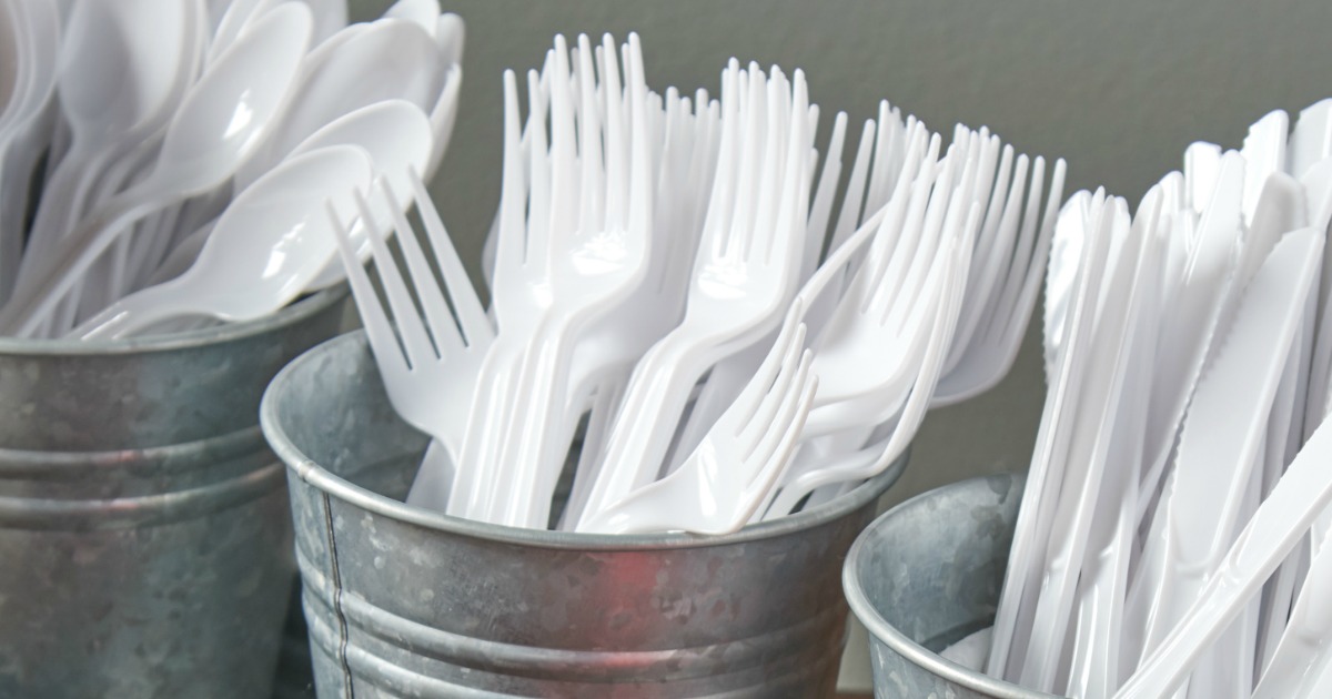 AmazonBasics Plastic Cutlery 500Count Pack Only 6.38 (Ships w/ 25 Order)