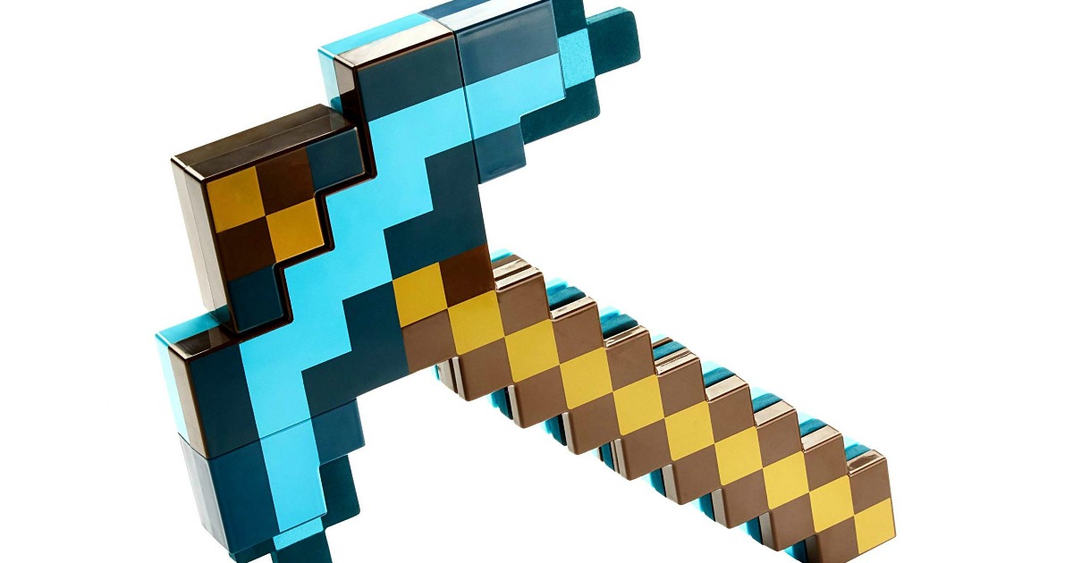 Amazon Minecraft Transforming Sword & Pickaxe Just 17.76 Shipped (Regularly 27)