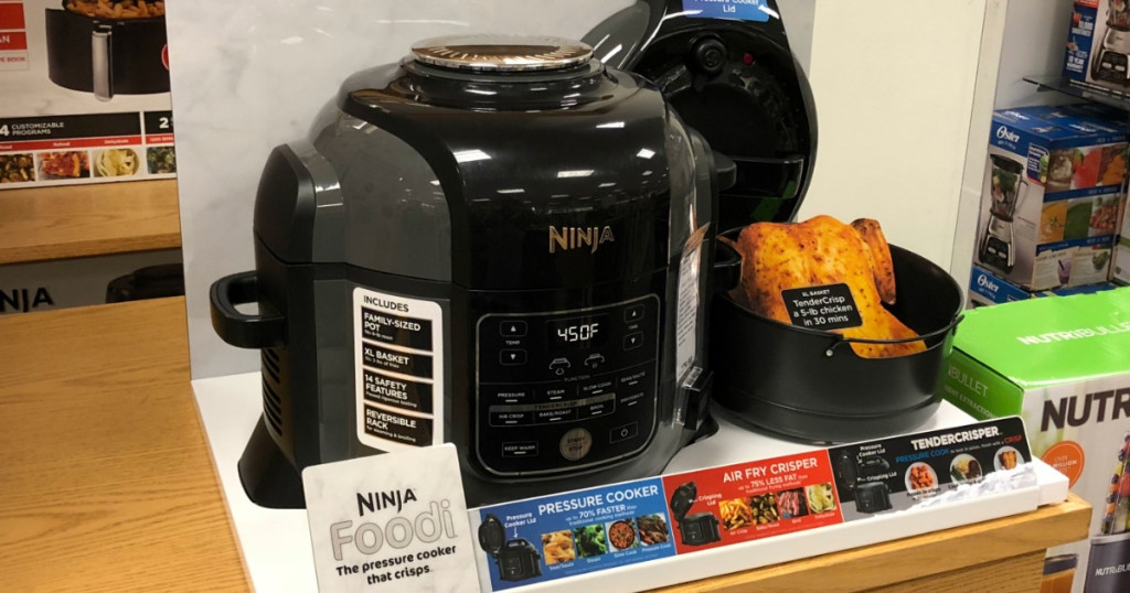Ninja Foodi XL 8Quart Pressure Cooker w/ Air Fryer Crisper as Low as