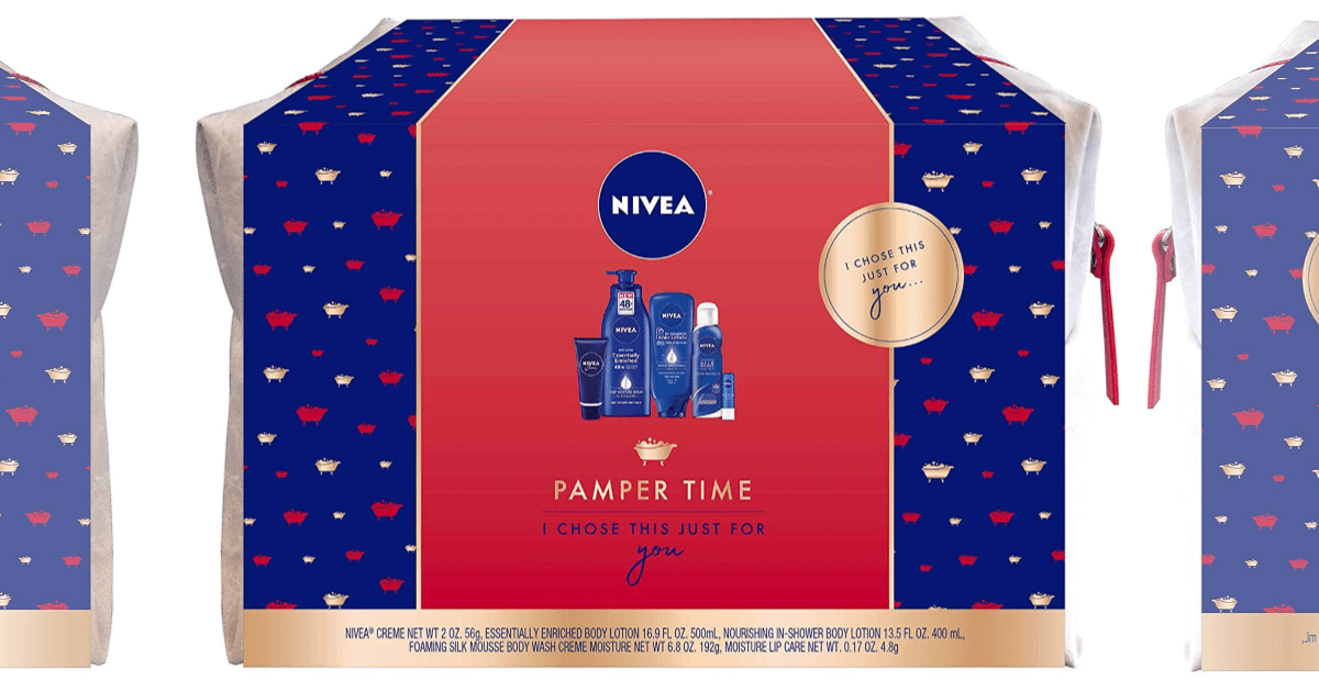 Amazon NIVEA 5Piece Gift Set Only 12.50 Shipped (Includes FIVE Full