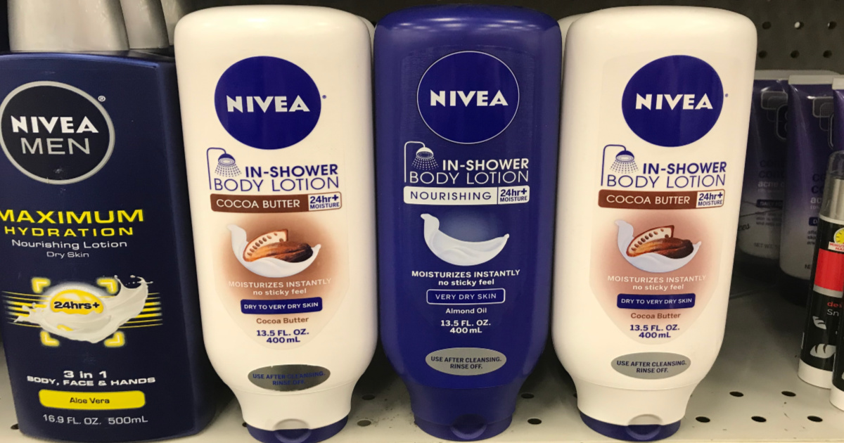 3 NIVEA Lotions Just 9.61 Shipped on Amazon Only 3.20 Each