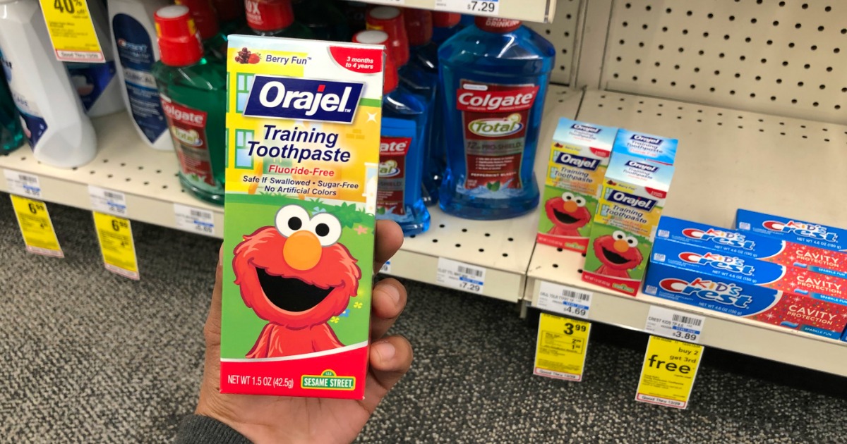 Orajel Toddler Toothpaste Only 99¢ After CVS Rewards • Hip2Save