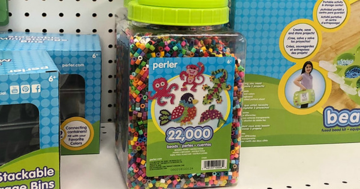 Amazon Perler Beads 22,000 Count Bead Jar Only 11 Shipped