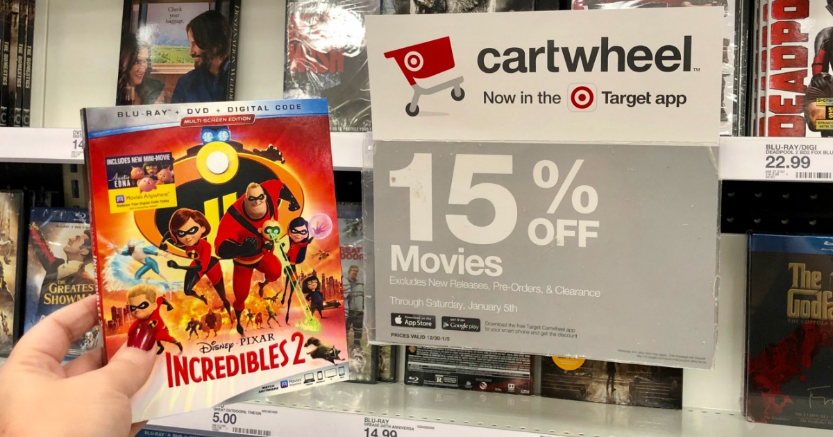 Up to 50 off Bluray Combo Packs at Target (InStore & Online)