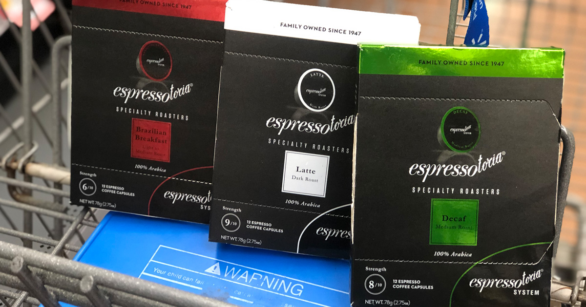 Espressotoria Coffee Pods 12Count Boxes Possibly ONLY 3¢ at Walmart