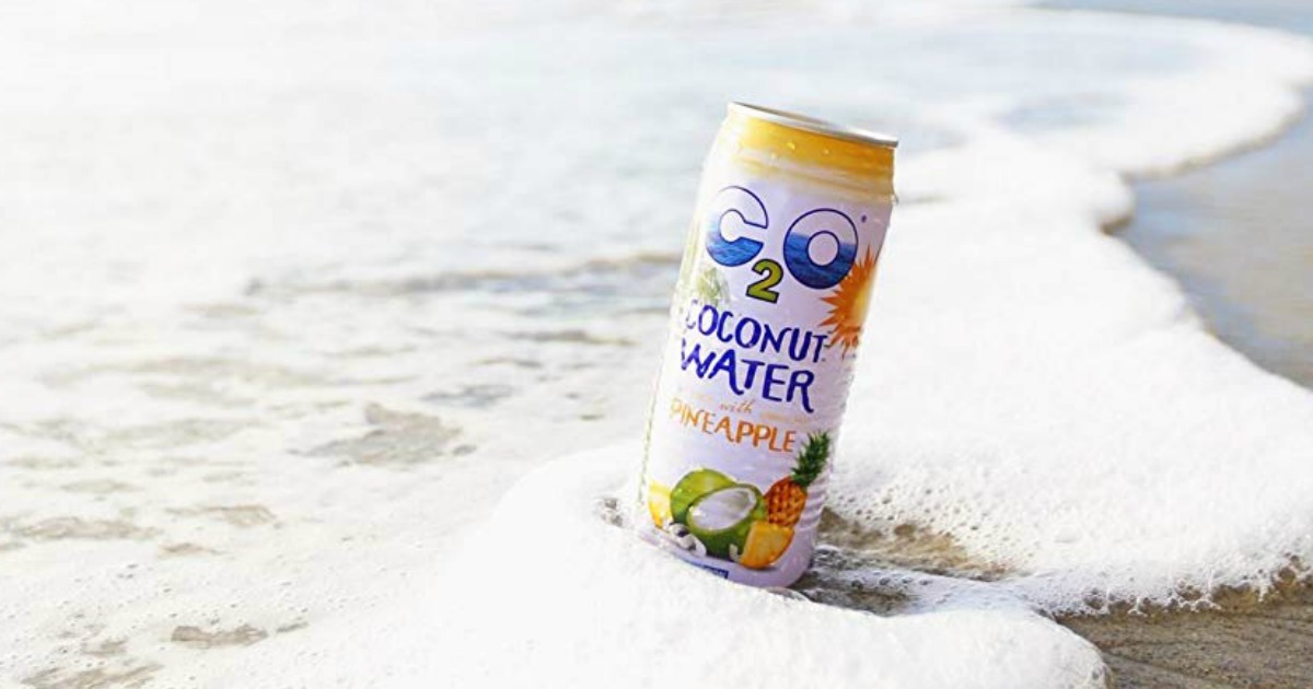Amazon C2O Coconut Water 12Pack Only 15.58 Shipped (Just 1.29 Each)