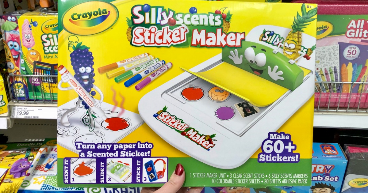 Crayola Silly Scents Sticker Maker Just 8.39 at
