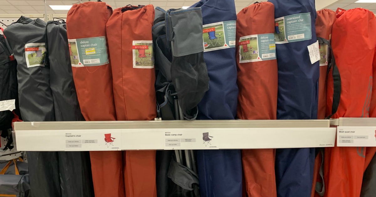 Up to 50 Off Camping Items at Target (Embark Chairs, Coleman Sleeping