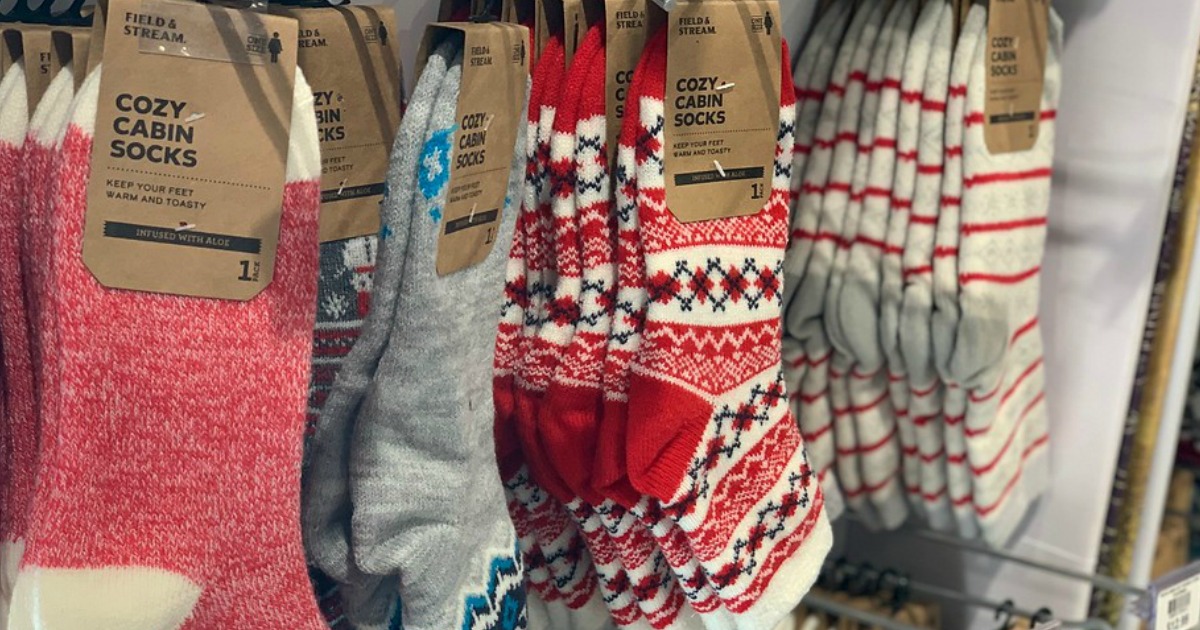 Buy 1, Get 1 Free Cozy Cabin Socks at Dick’s Sporting Goods