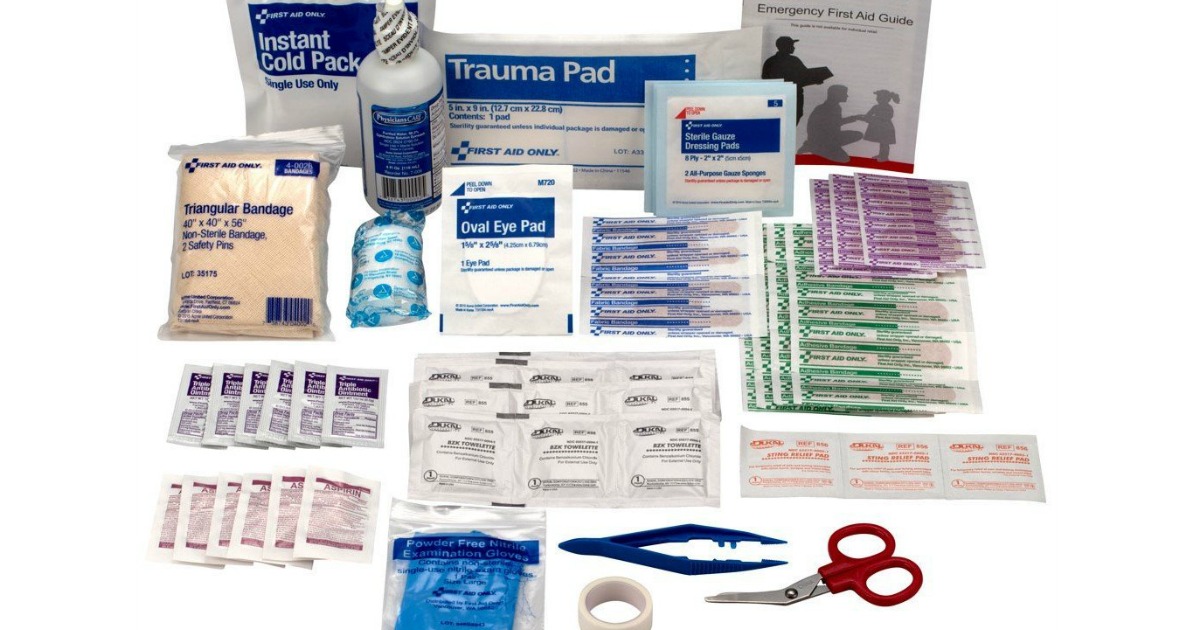 Amazon First Aid 106Piece Refill Kit Only 8 Shipped