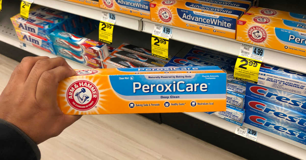 New 1/1 Arm & Hammer Toothpaste Coupon = Only 99¢ After Rite Aid