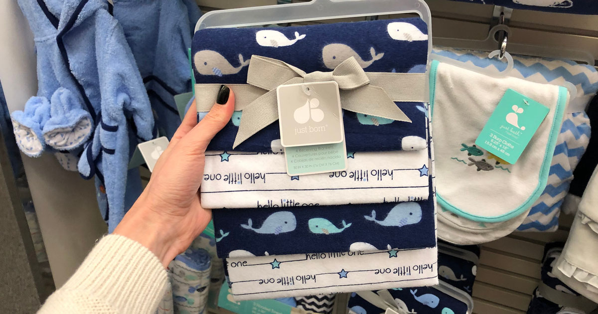 Just Born Baby Blankets 4Pack as Low as 7.69 Shipped for Kohl's