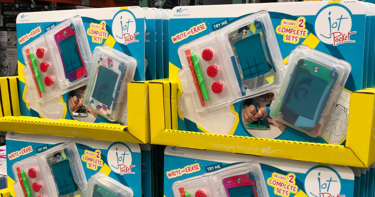 2Pack Boogie Board Jot Pocket Electronic Notepads w/ Activity Kit Only