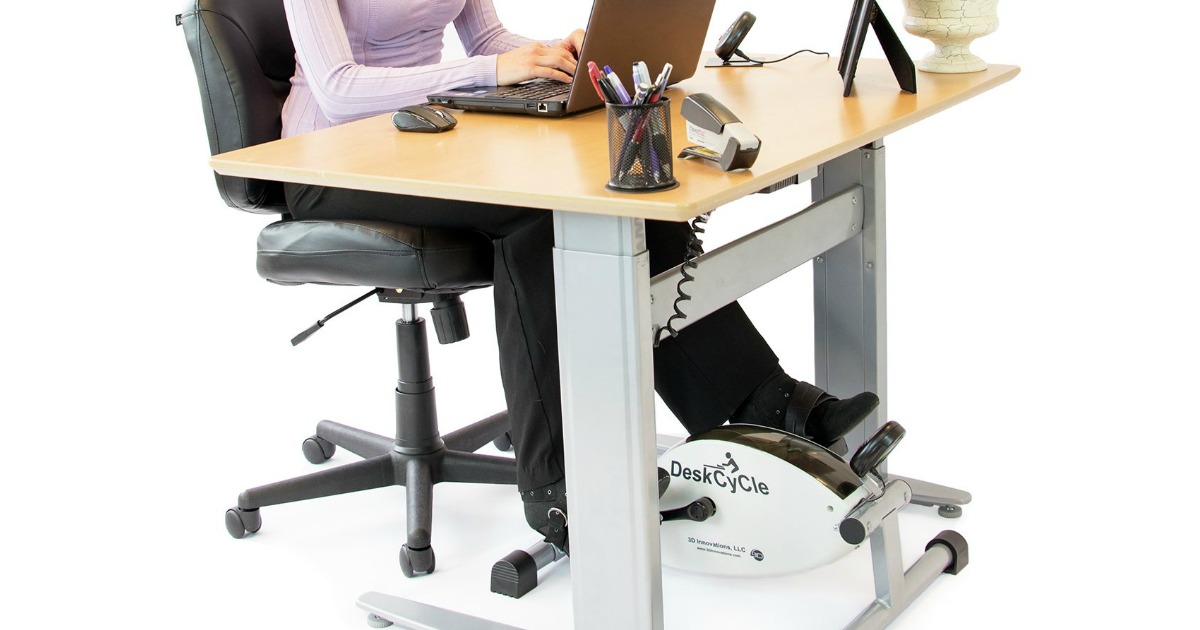 DeskCycle Under Desk Exercise Bike and Pedal Exerciser Only 119 Shipped at Amazon