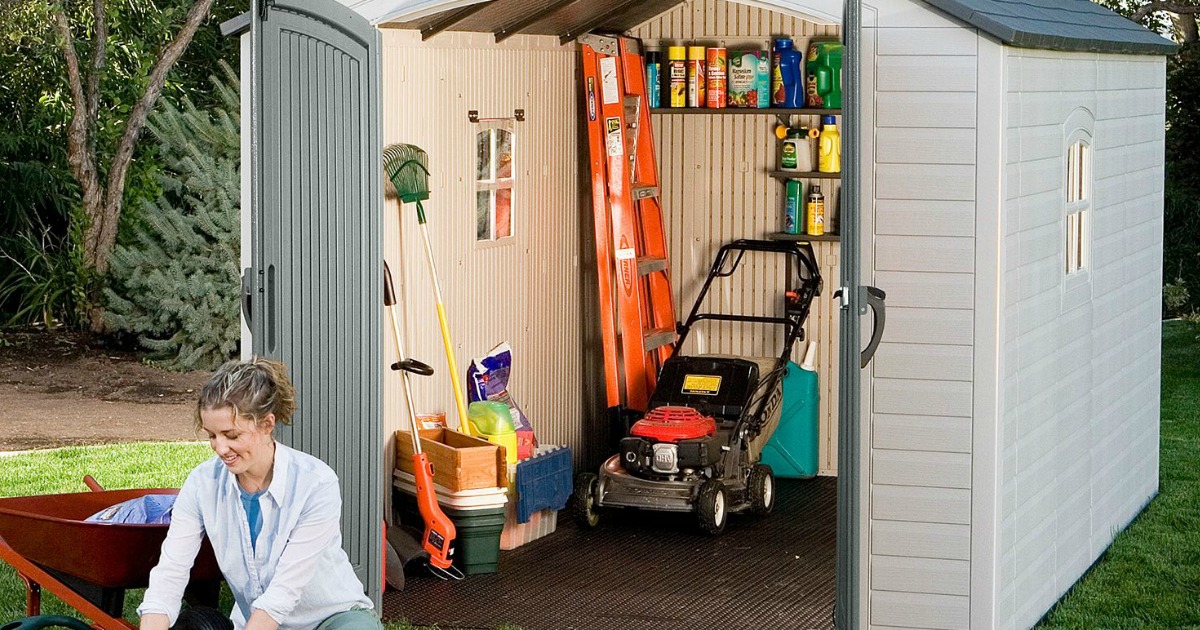 Lifetime Outdoor Storage Shed Only 1,099 Delivered from Sam's Club