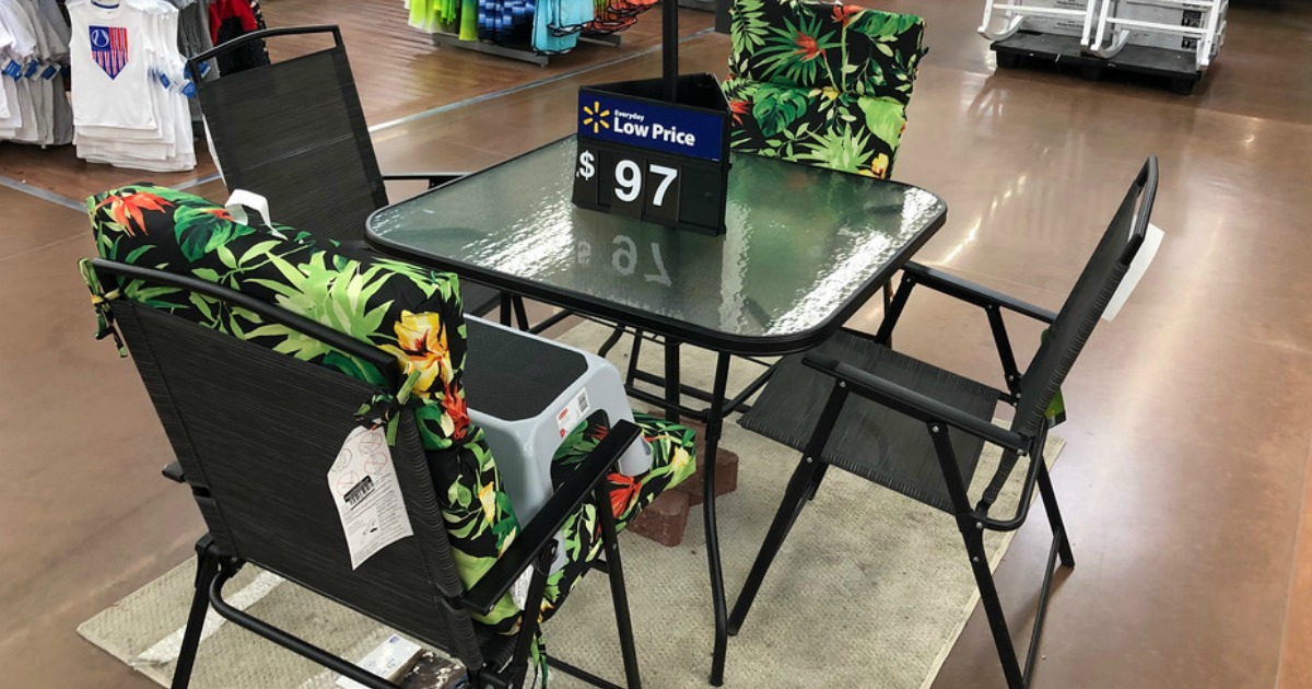 Up to 35% Off Mainstays Patio Sets + Free Shipping at Walmart