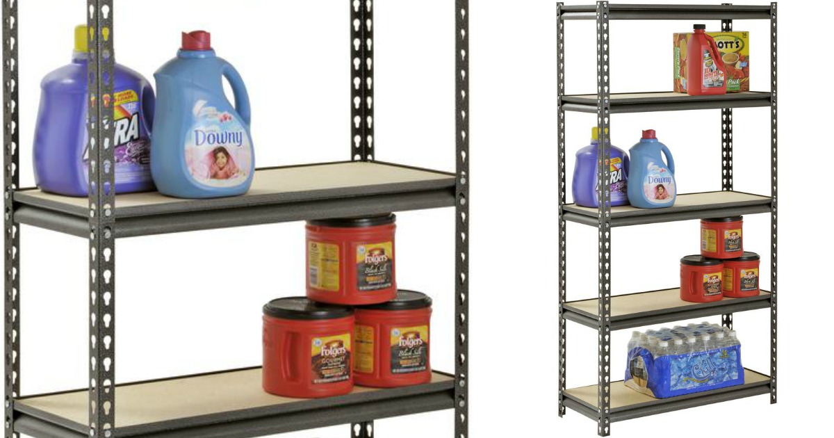 Muscle Rack Steel Shelving Unit Only 32.98 Shipped