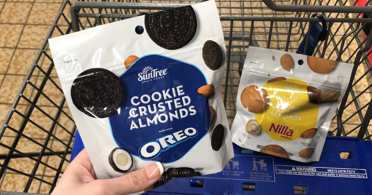 New OREO & Nilla Wafers Cookie Crusted Almonds Only 2.89 at ALDI