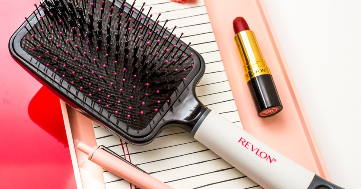 Amazon Revlon Vented Paddle Hair Brush Only 4