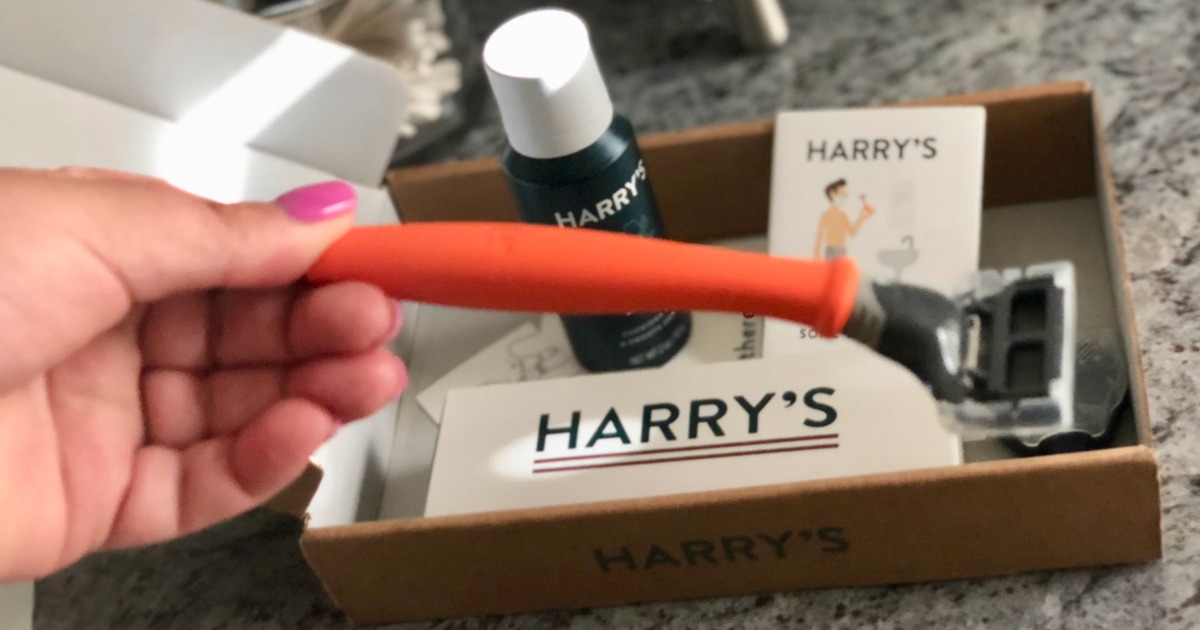 Harry's Razor, Shave Gel & Travel Cover Only 3 Shipped (Great Father's