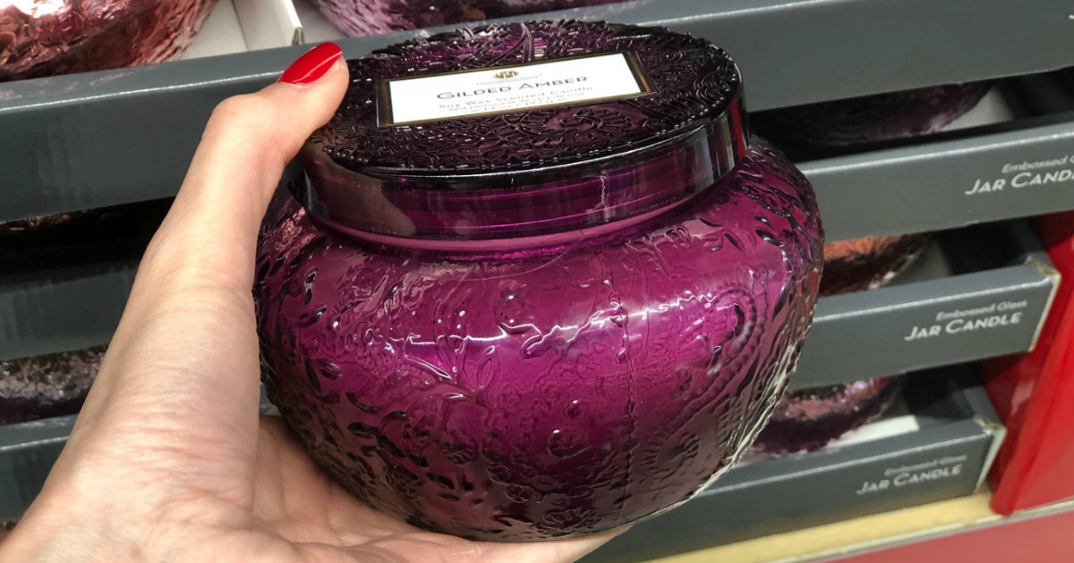 DesignerLook Huntington Home Soy Wax Candles Only 6.99 at ALDI