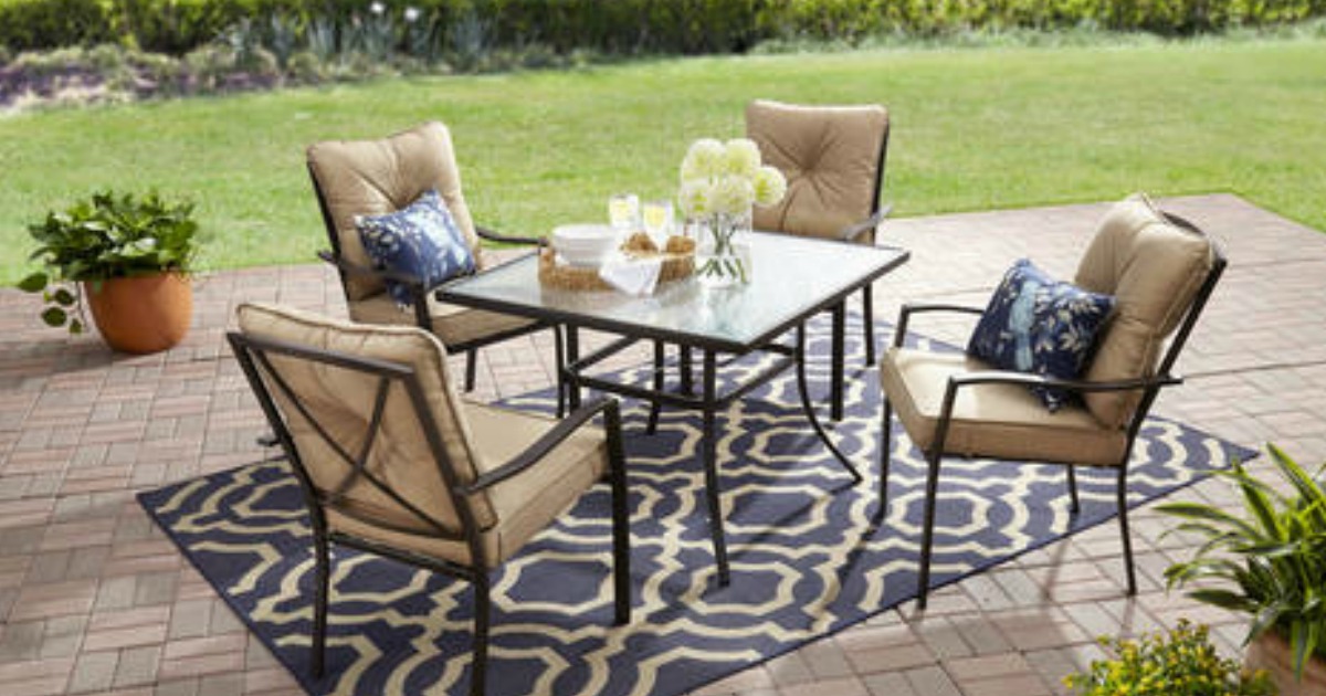 Mainstays 5Piece Dining Set Just 199.98 Delivered (Regularly 300) + More