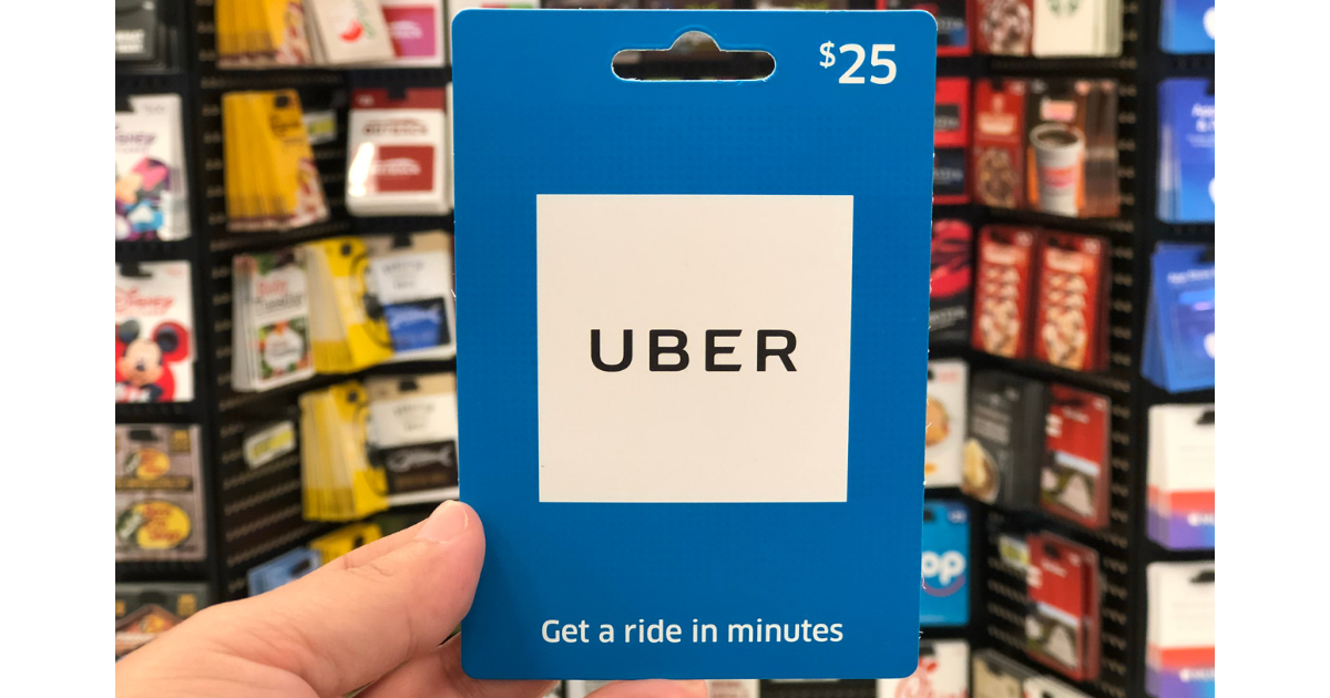 25 Uber eGift Card Only 20