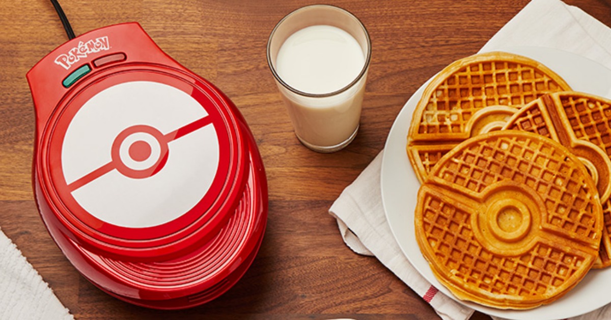 Pokemon Poke Ball Waffle Maker Just 10 at GameStop (Regularly 20)