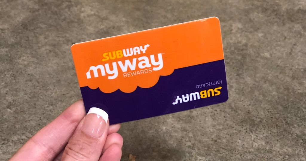 Subway MyWay Rewards (Score Freebies, Exclusive Savings & More) Hip2Save