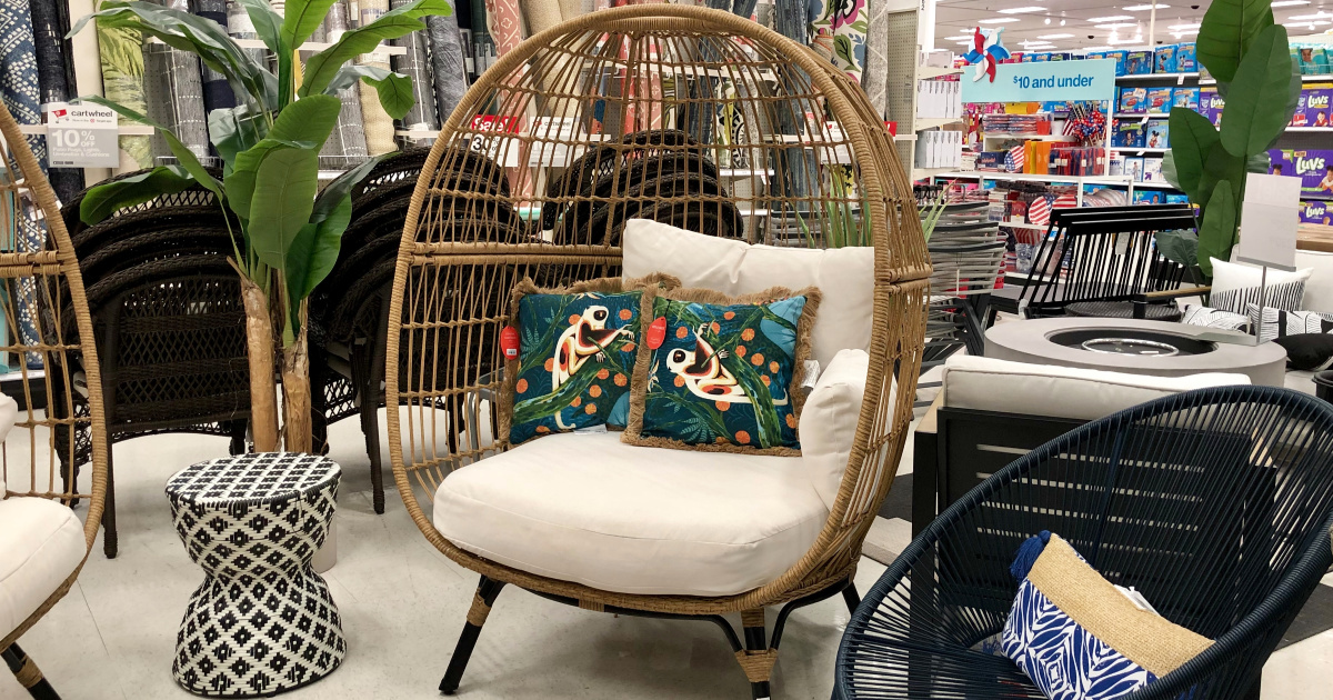 Opalhouse Southport Patio Egg Chair Only 279.99 at Target (Regularly 400)