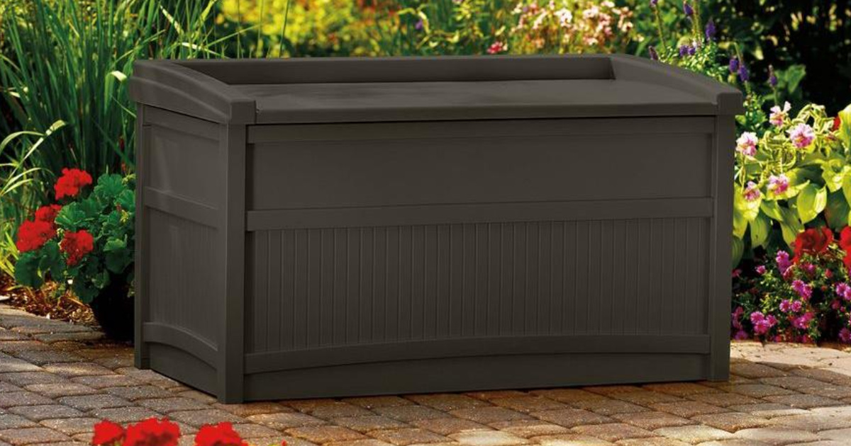 Suncast 50Gallon Deck Box Only 59.98 Shipped